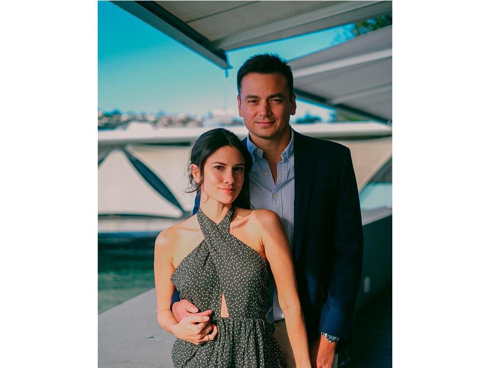 Bianca King and Ralph Wintle