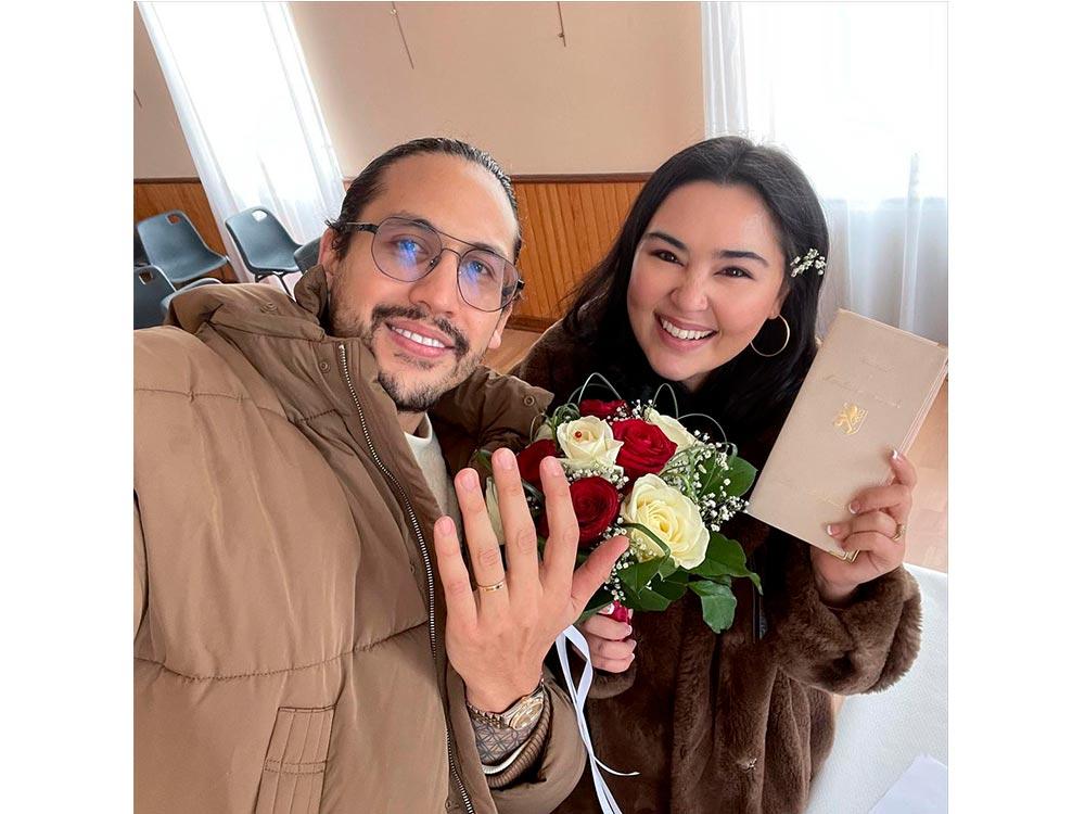 Gwen Zamora and David Semerad