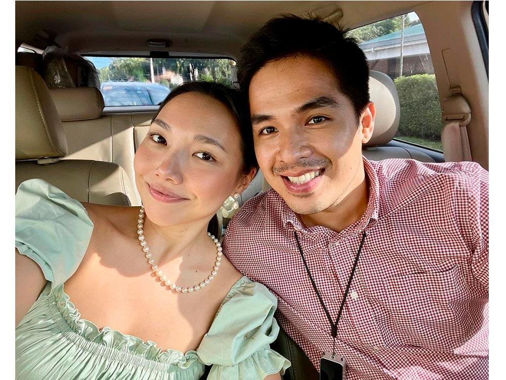 Mara Sotto and Jeric Fortuna