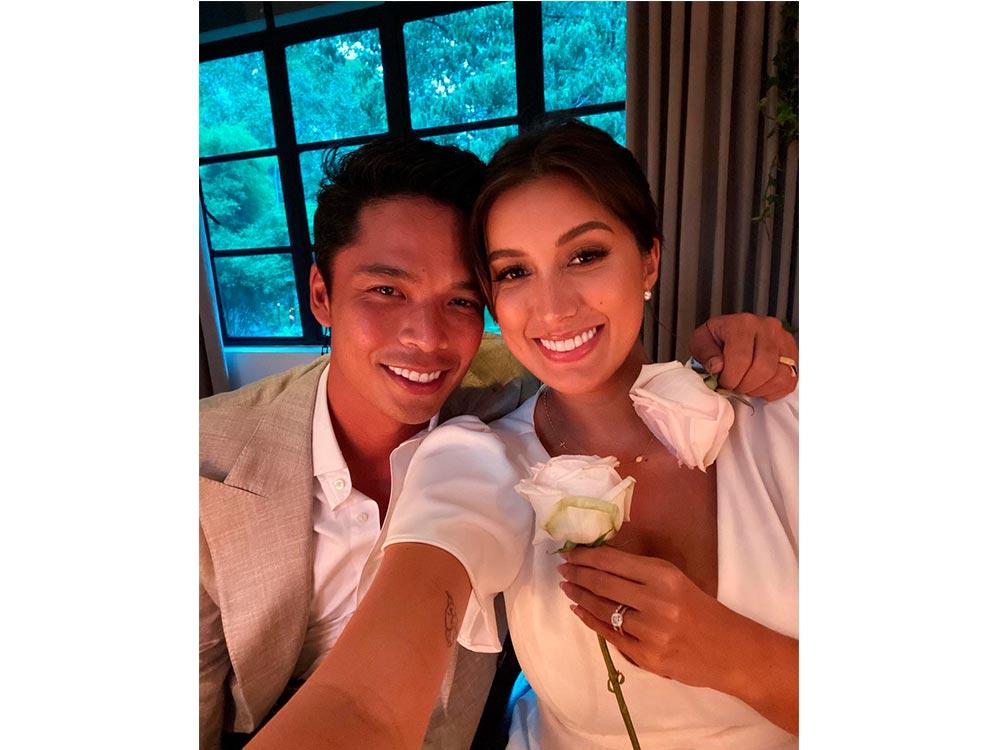 Rachel Peters and Migz Villafuerte