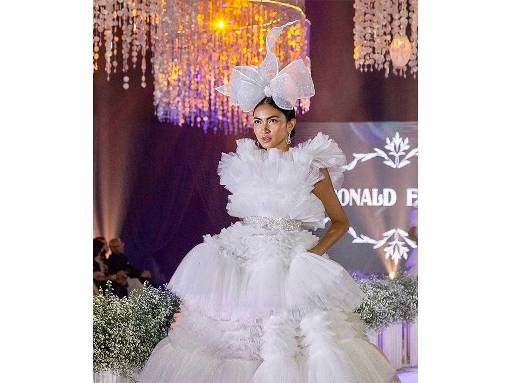 Wedding gown confection