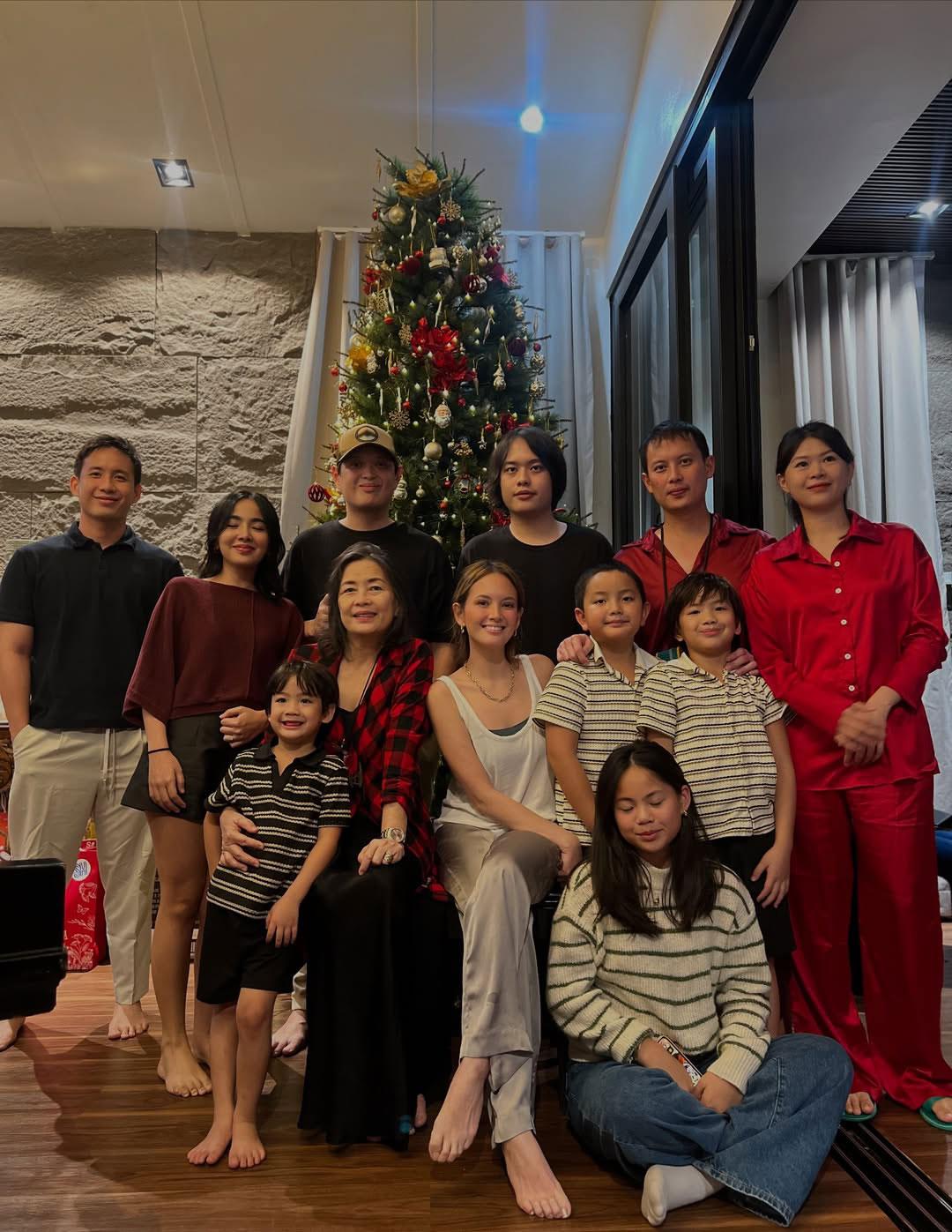 Ellen Adarna and her family