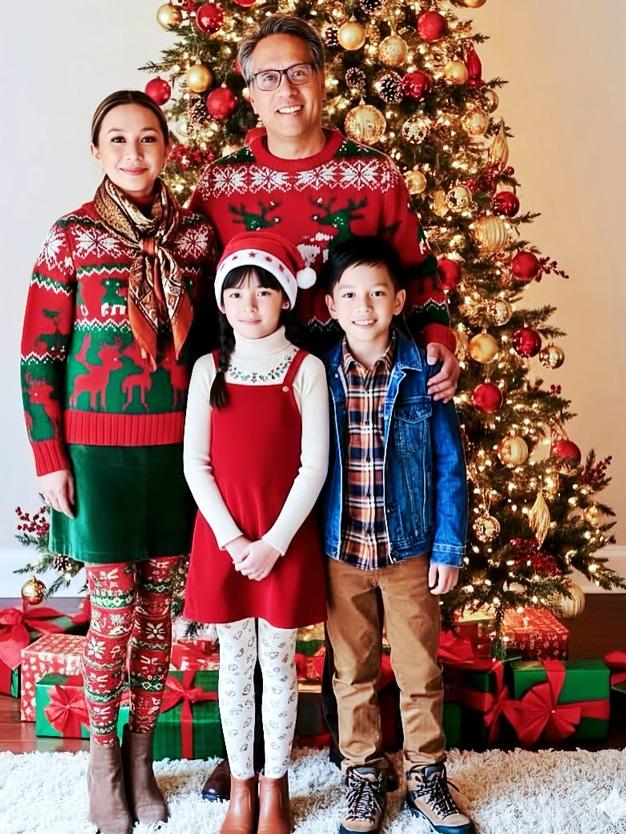 Korina Sanchez and Mar Roxas' family