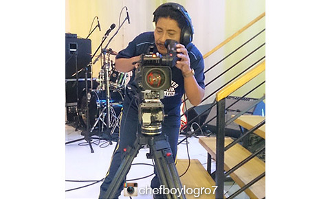 Chef Boy behind the camera