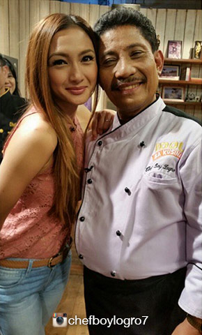 Chef Boy meets Iya Villania