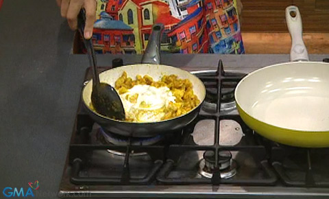 Chicken Curry Burrito