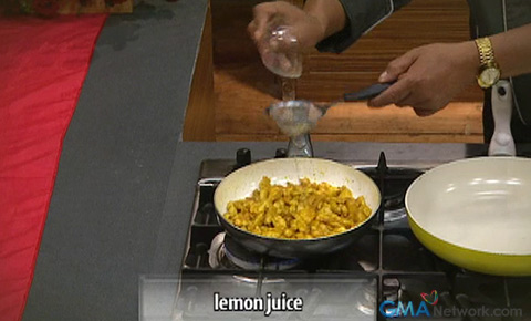 Chicken Curry Burrito