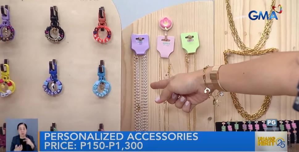 Personalized accessories