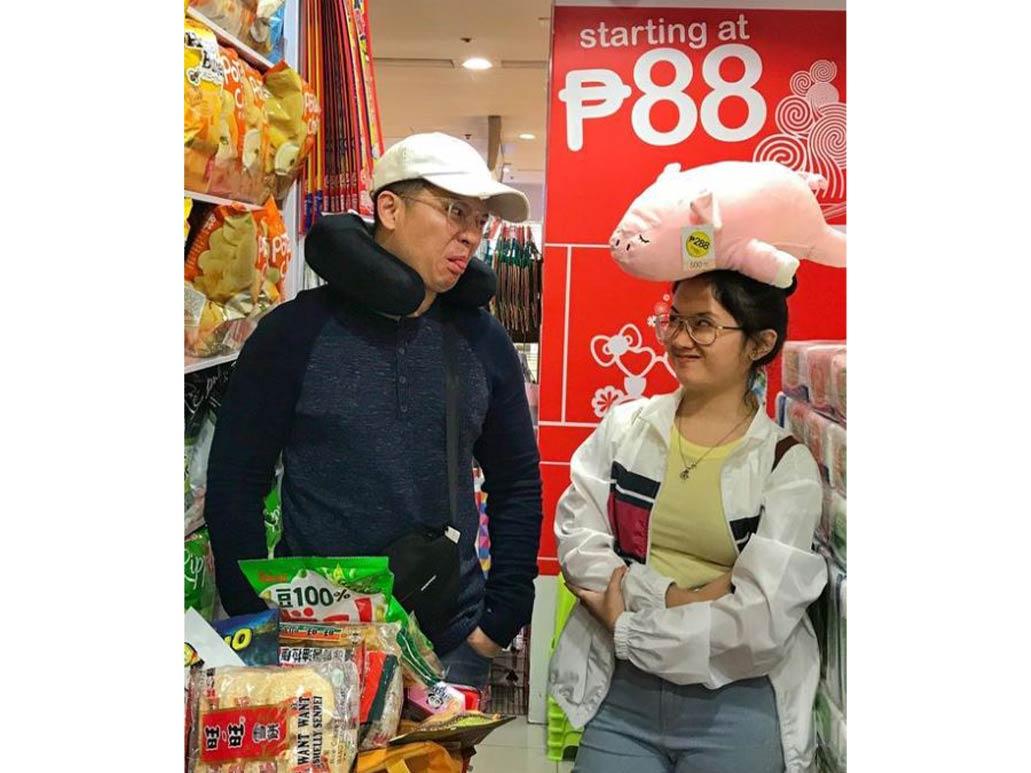 Father and daughter bonding 