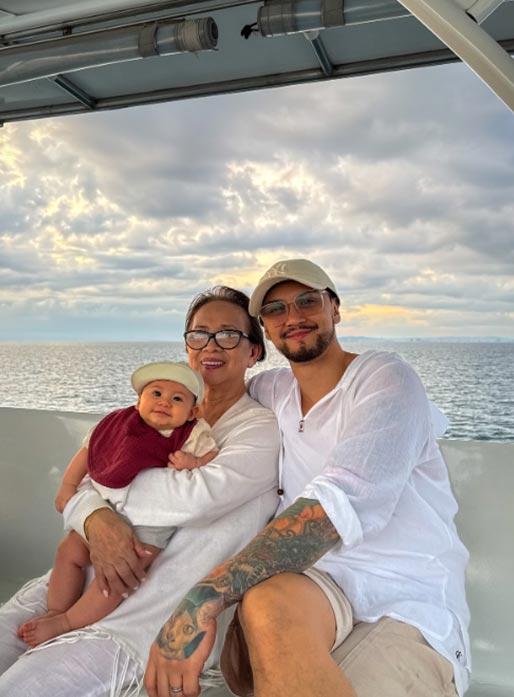 Lola Marietta, Billy, and Baby Austin