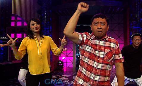 Bitoy and Iya as Duterte and Leni
