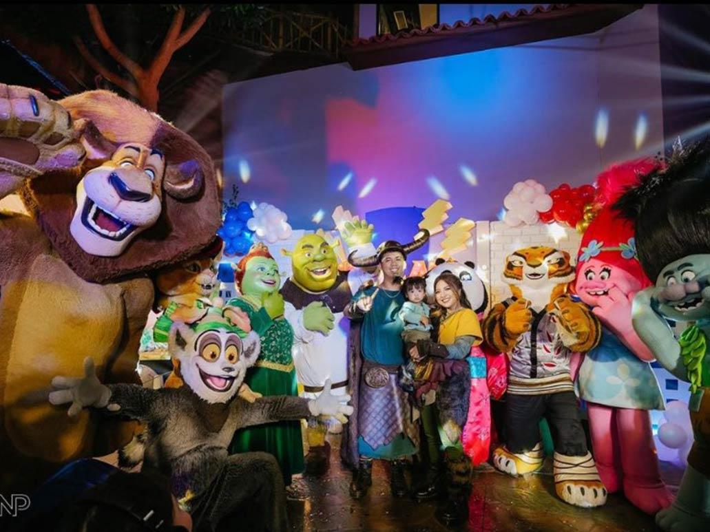 DreamPlay characters-themed celebration