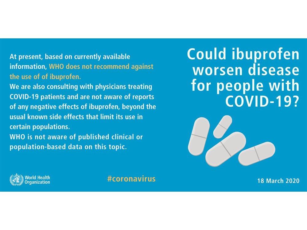 Ibuprofen Worsens COVID-19
