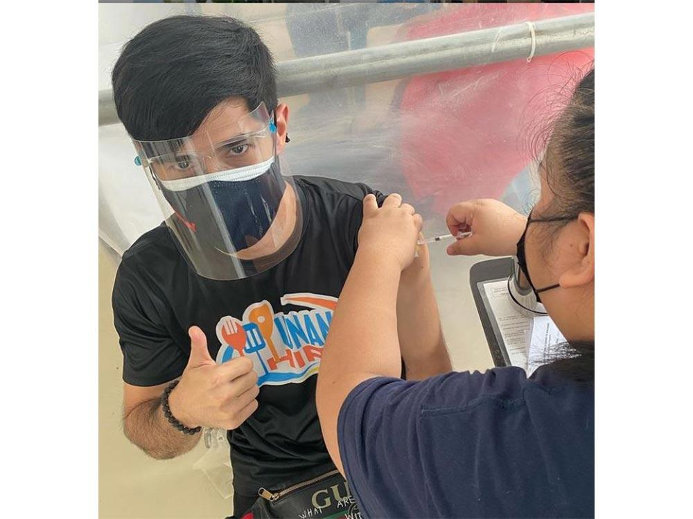 Jose got the second jab