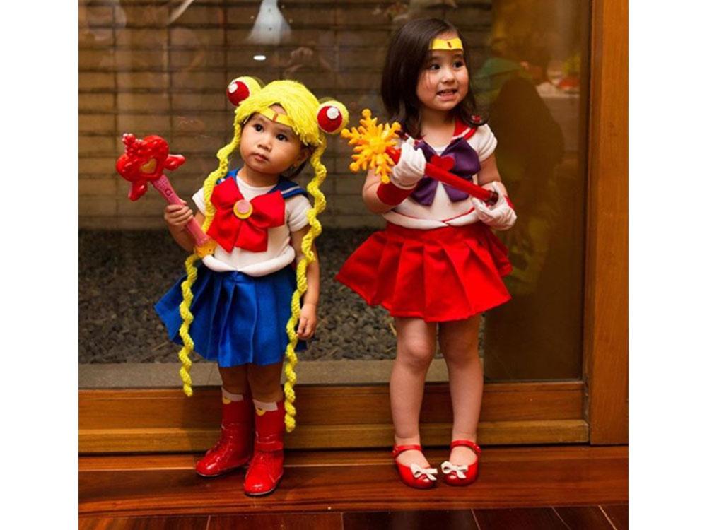 Sailor Moon and Sailor Mars