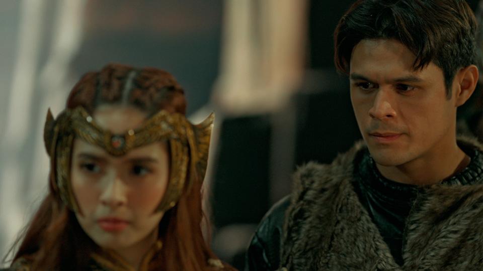 Pagtatanggol ni Armea kay Daron