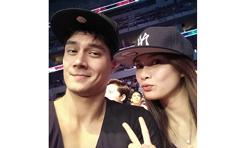 Daniel Matsunaga and Erich Gonzales