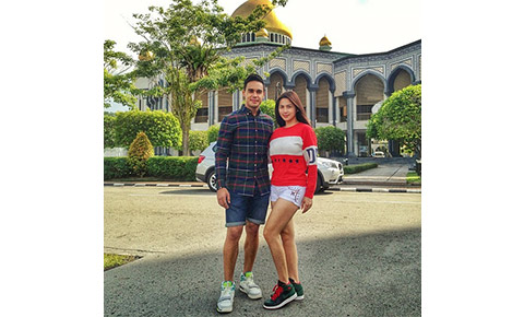 Diana Zubiri and Andy Smith