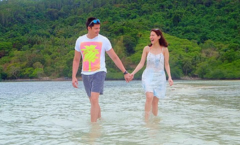 Dingdong Dantes and Marian Rivera