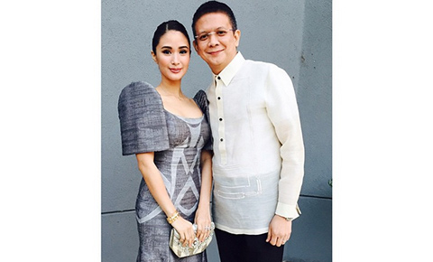 Heart Evangelista and Chiz Escudero