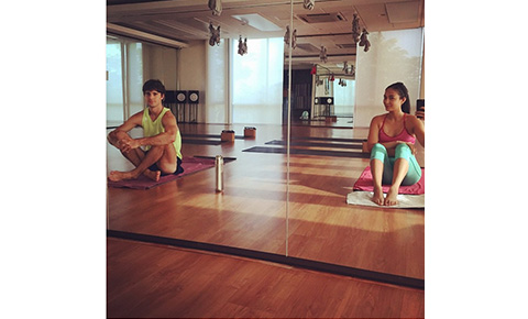 Isabelle Daza and Adrien Semblat