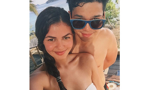 Janine Gutierrez and Elmo Magalona