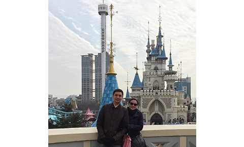 Sunshine Dizon and Timothy Tan