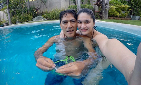 Vic Sotto and Pauleen Luna