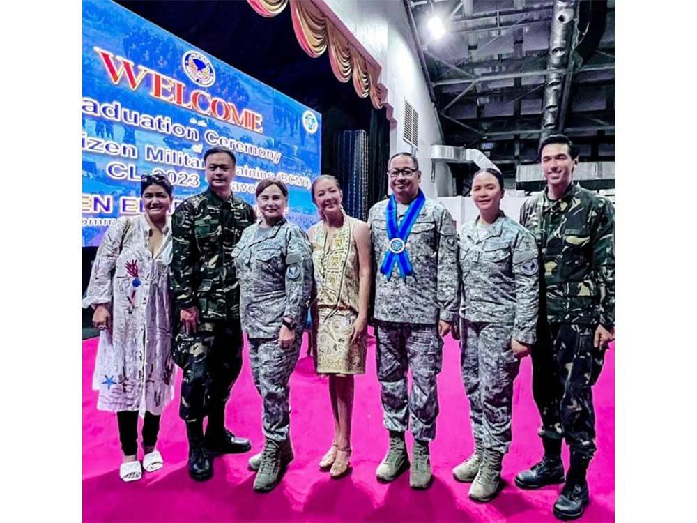 David with more officers of PH Air Force