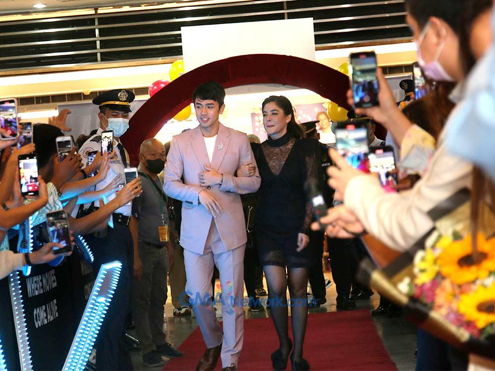 David and Shaira on Red Carpet