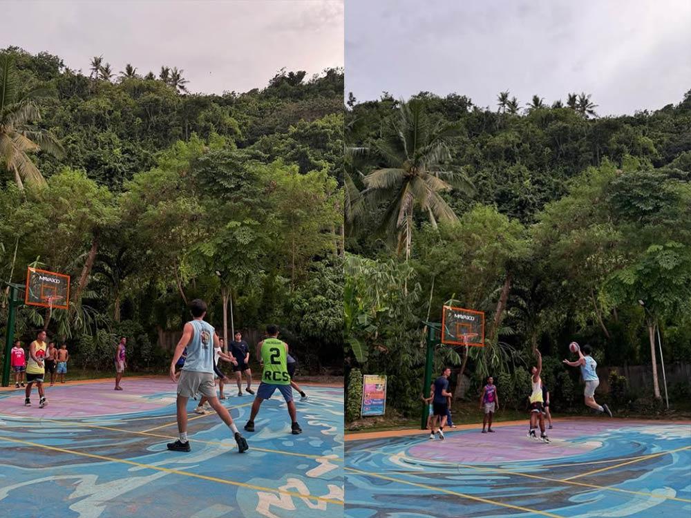 Basketball court