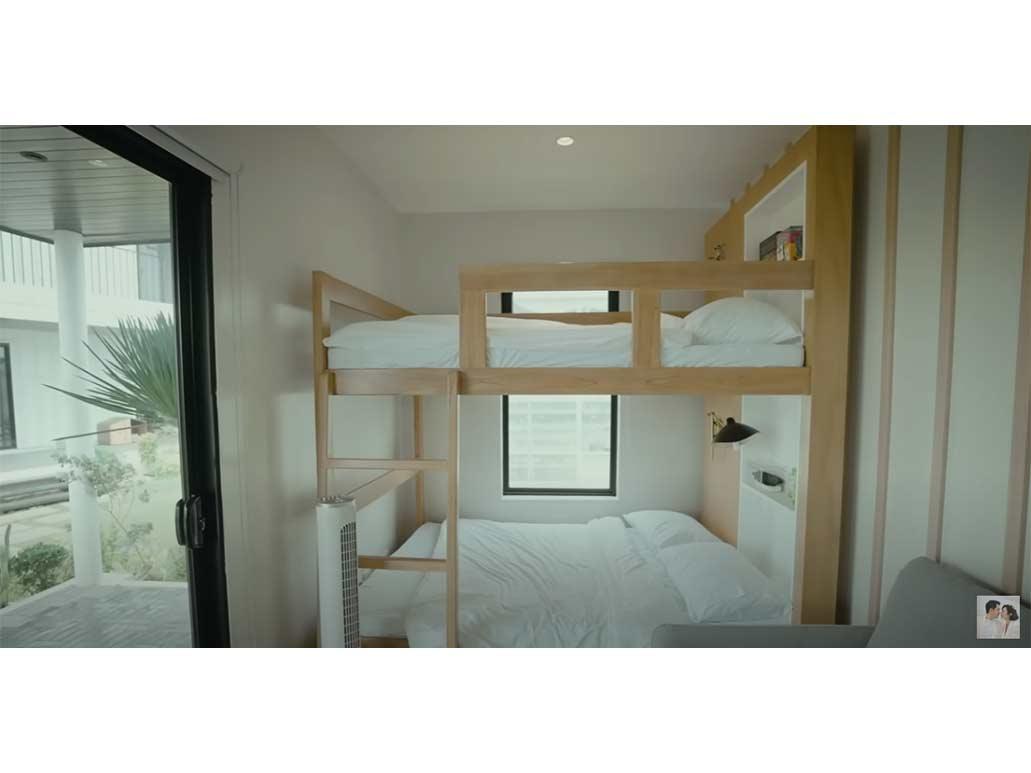 Inside the guest house