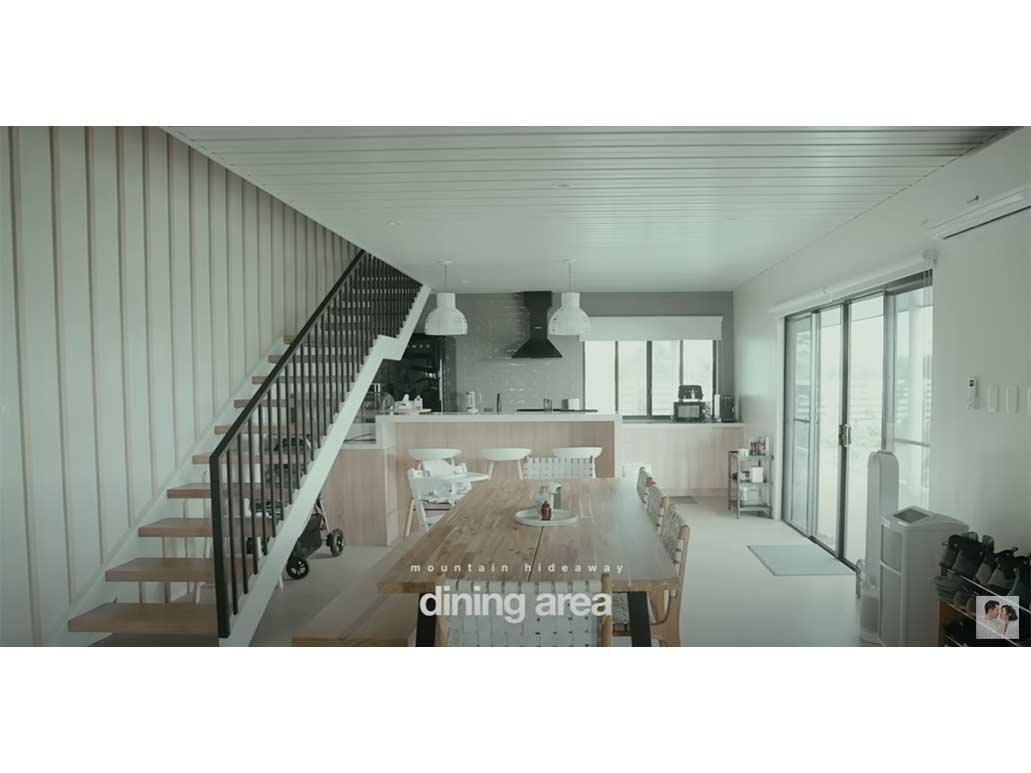 Main house dining area