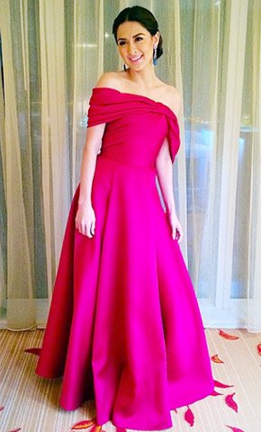 Marian rivera outlet evening gowns