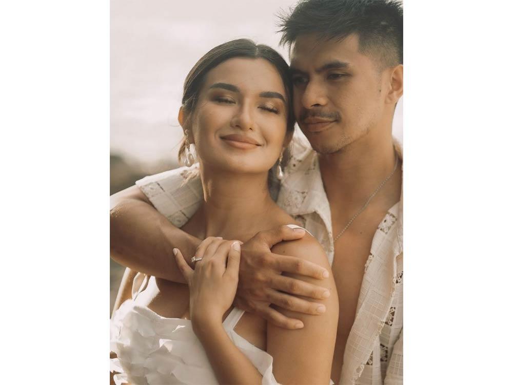 Diana Mackey and Kiefer Ravena