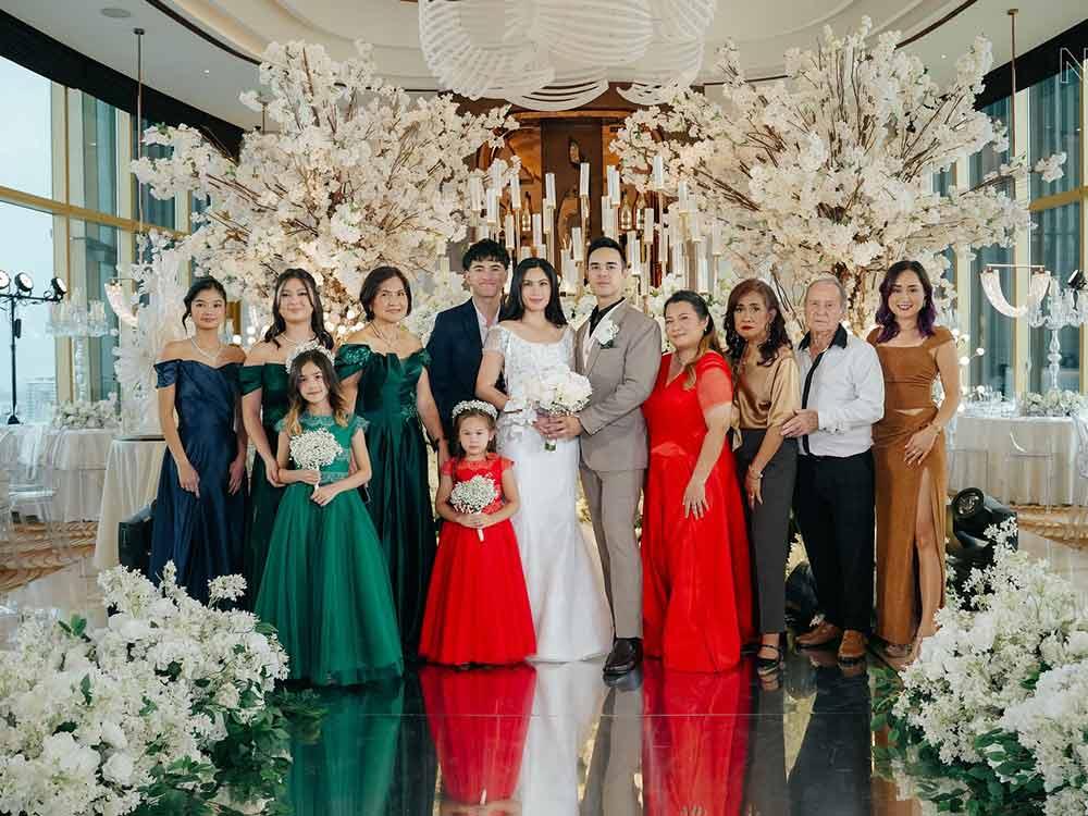 Encantadia-color themed wedding