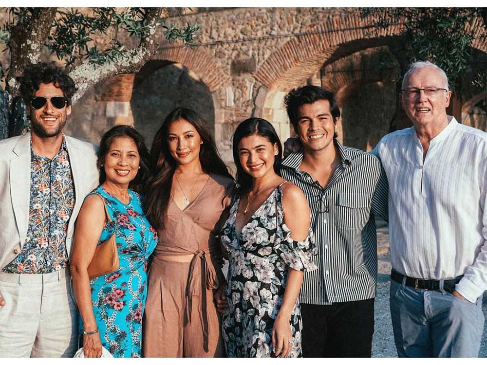 Solenn and Erwan Heussaff