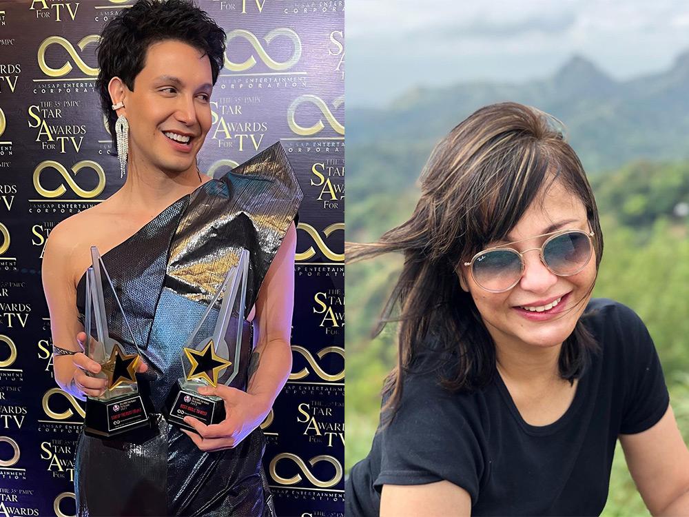 Paolo Ballesteros and Eula Valdez