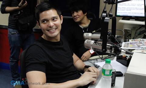 Dingdong promotes 'Tiktik' on Barangay LS and DZBB