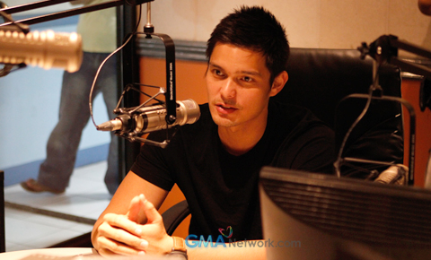 Dingdong promotes 'Tiktik' on Barangay LS and DZBB