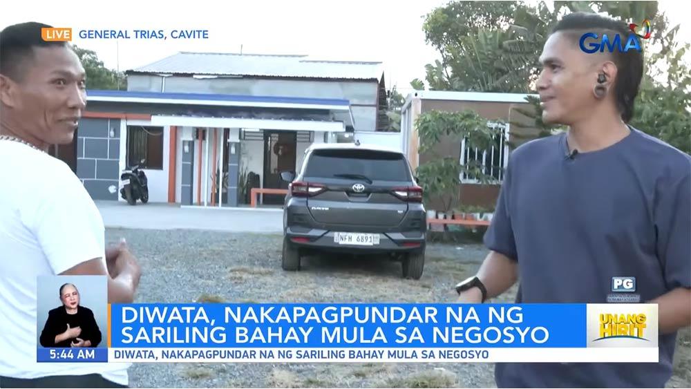 Screenshot from Unang Hirit
