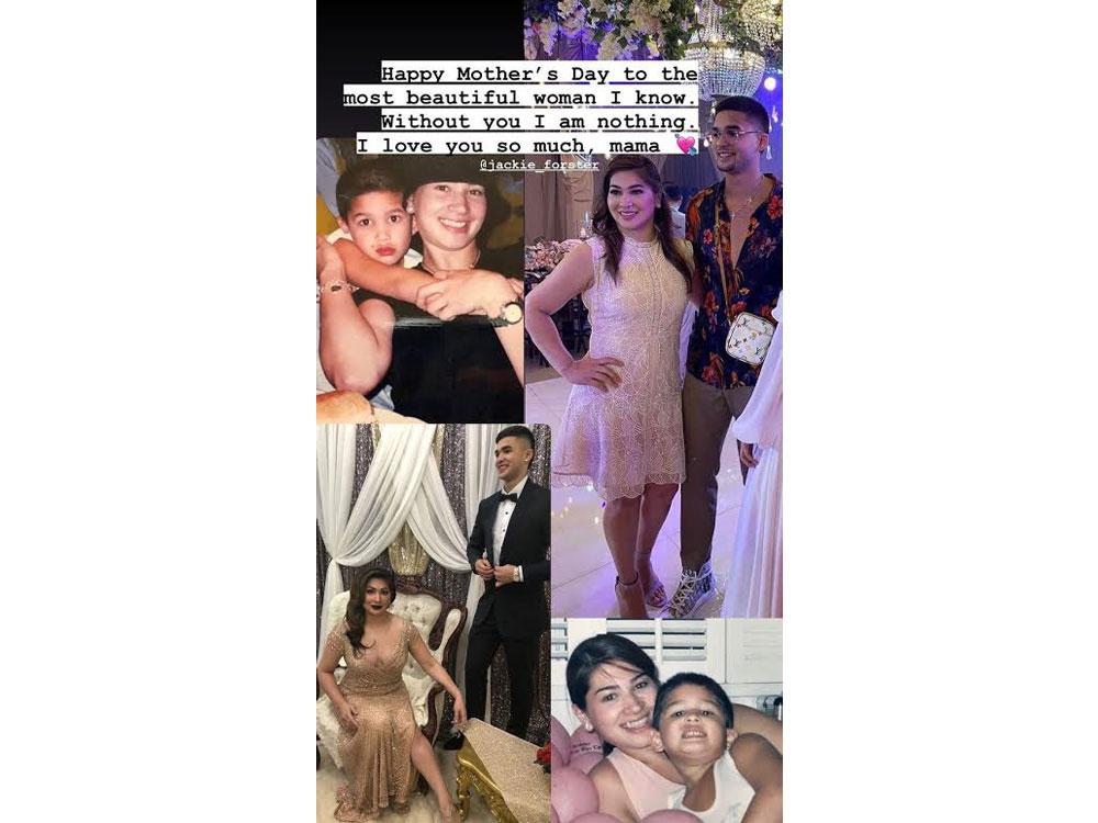 Kobe Paras to Mommy Jackie