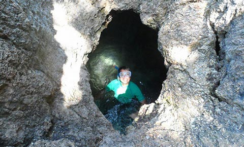 Cave pool