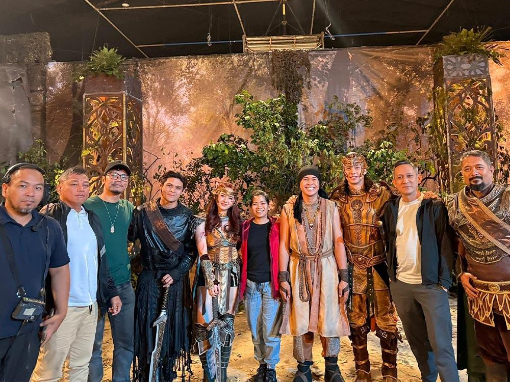 Elias J TV with Sang'gre cast and crew