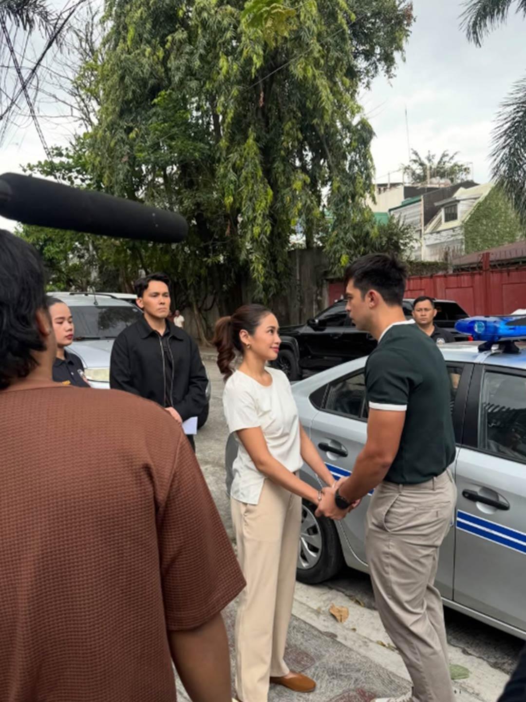 Elle Villanueva and Derrick Monasterio