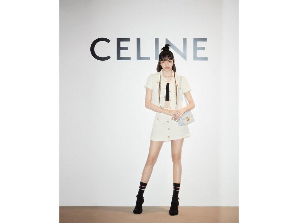 BLACKPINK Lisa, BTS V at Celine Homme Summer 2023