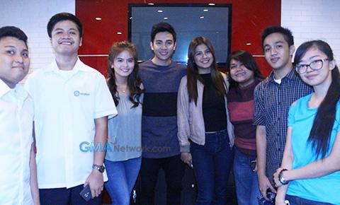 With the fans