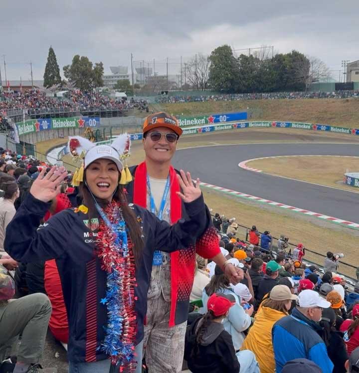 Aubrey Miles and Troy Montero