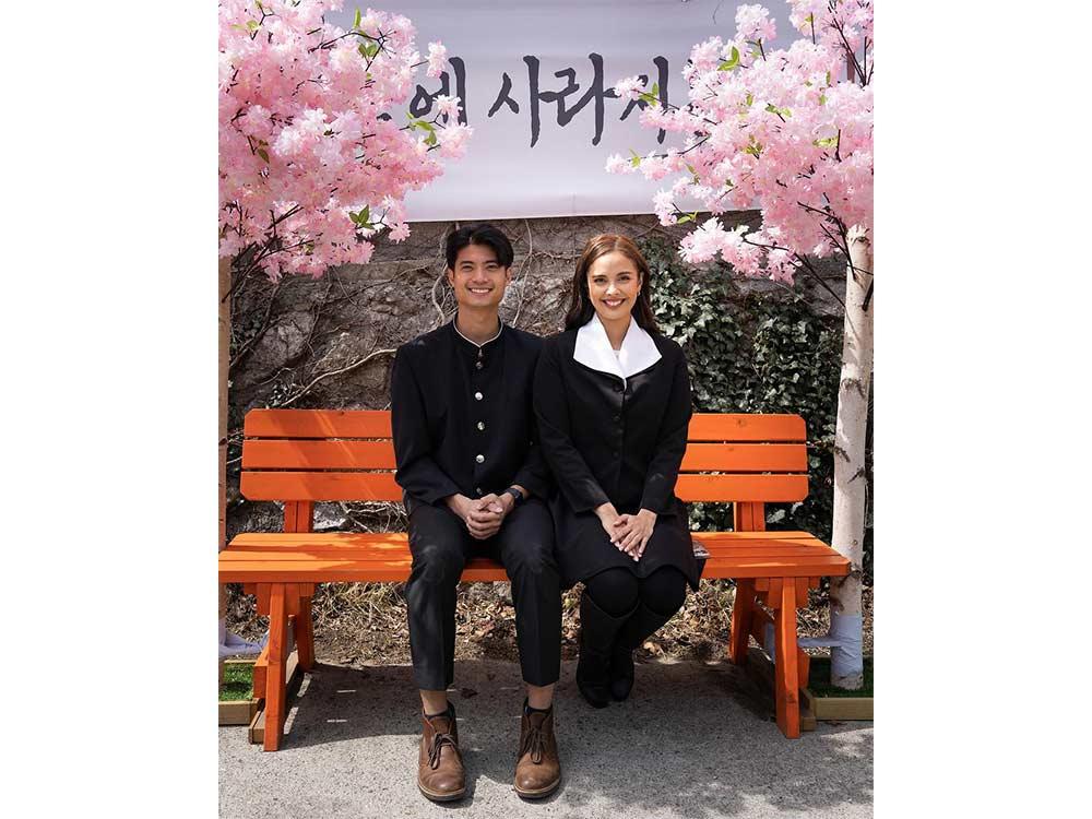 Megan Young and Mikael Daez