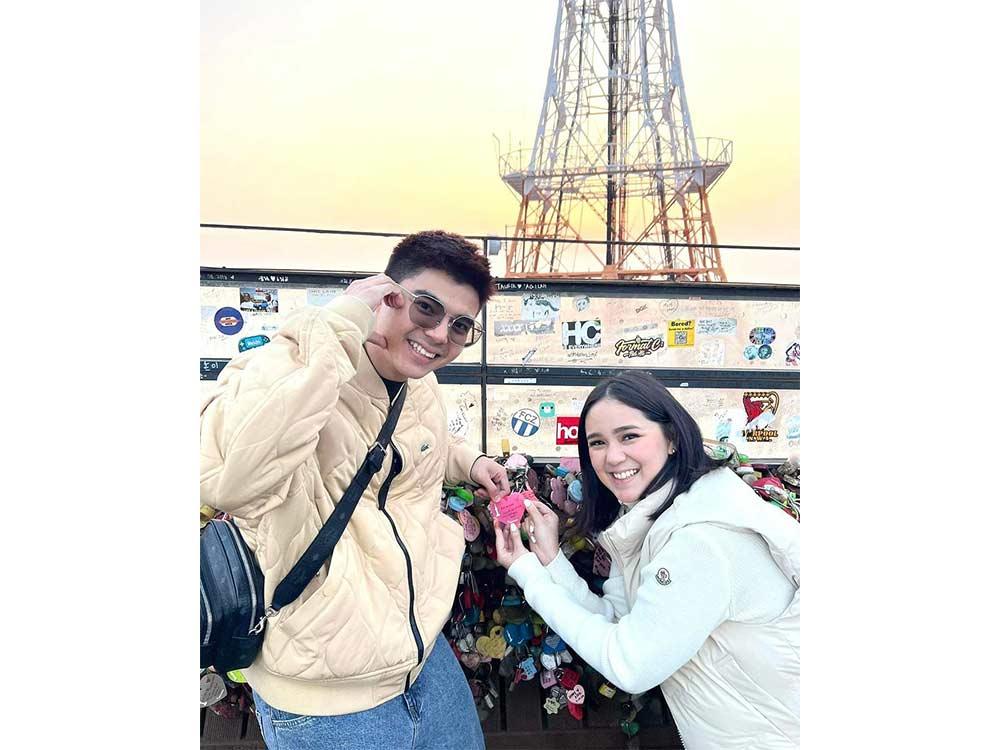 Paul Salas and Mikee Quintos